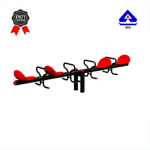 OK PLAY 4 SEATER SEA-SAW - Outdoor Play Structures