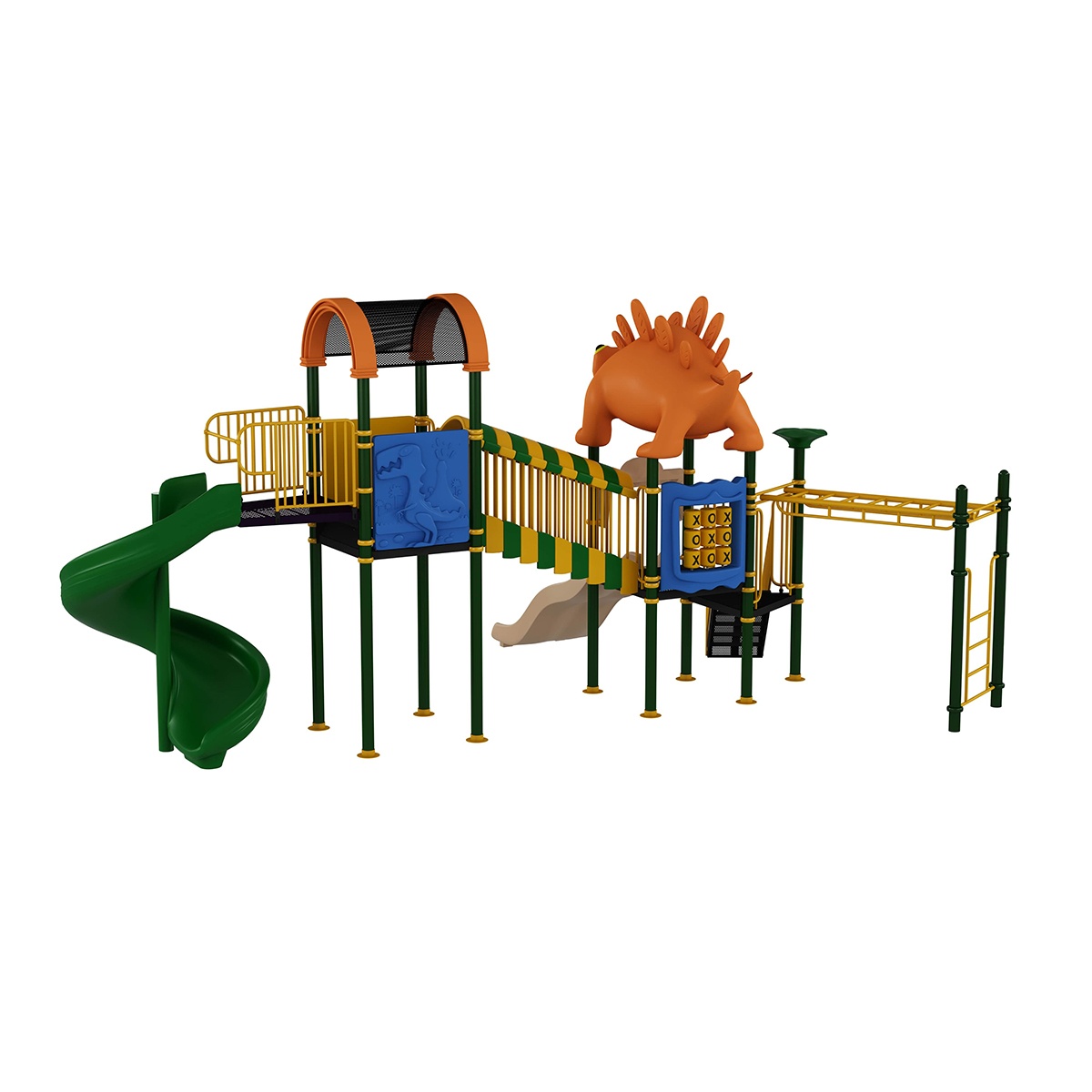 OK PLAY ARCHIE - OK Play Dinosaur Series outdoor multiplay structure