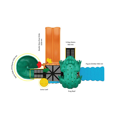 OK PLAY AUTUMN - OK Play Nature Series outdoor multiplay structure