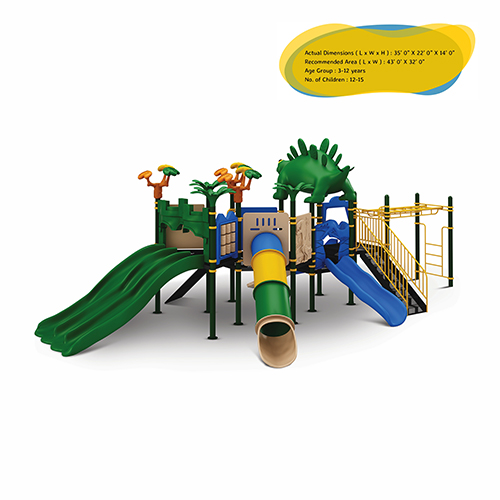 OK PLAY BRUTE - OK Play Dinosaur Series outdoor multiplay structure