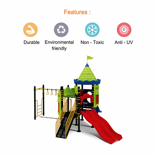 OK PLAY CASTELLUM - OK Play Castle Series outdoor multiplay structure