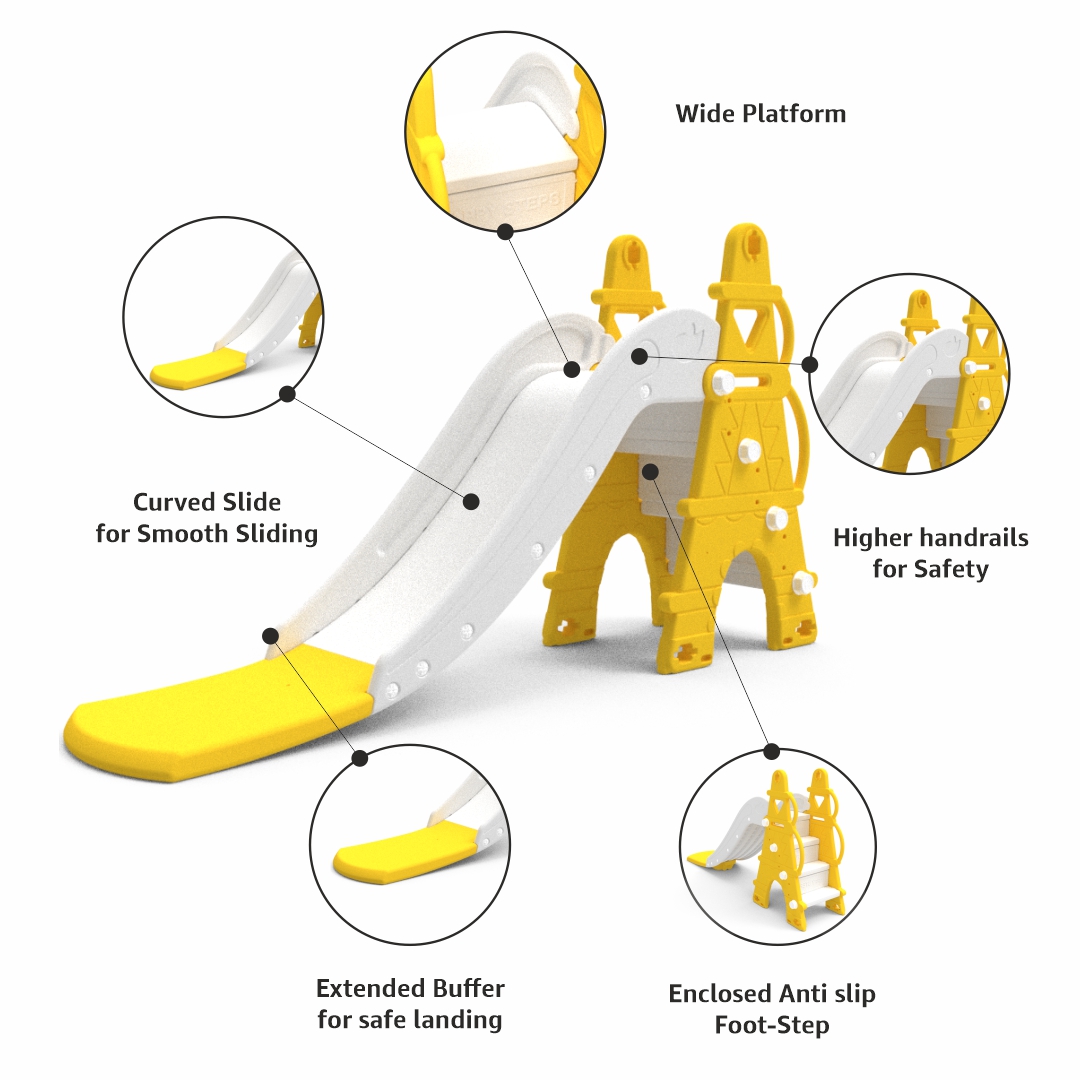 OK Play Castle Slide for toddlers and preschools