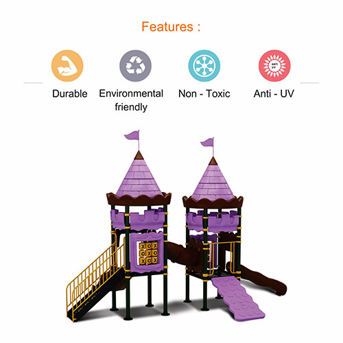 OK PLAY CHATEU - OK Play Castle Series outdoor multiplay structure