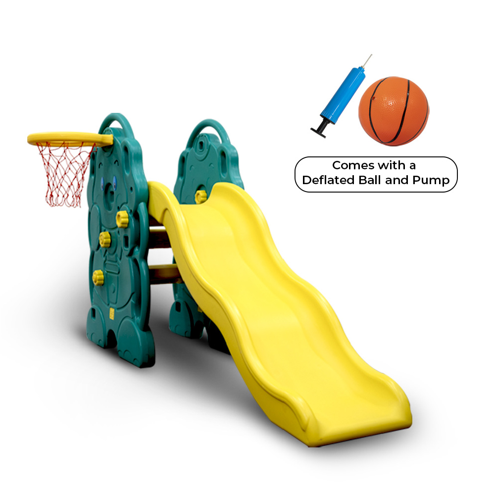OK PLAY ELEPHANT SLIDE YELLOW/GREEN - Multiplay & Combo Systems