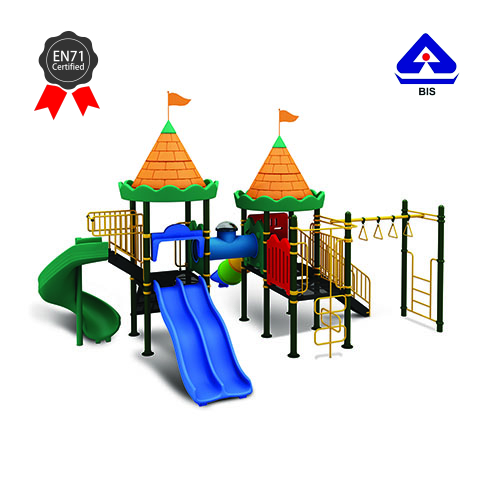 OK PLAY ESTATE - OK Play Castle Series outdoor multiplay structure