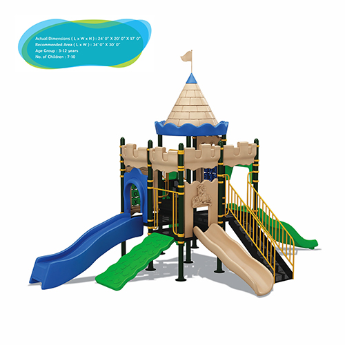 OK PLAY FORTRESS - OK Play Castle Series outdoor multiplay structure