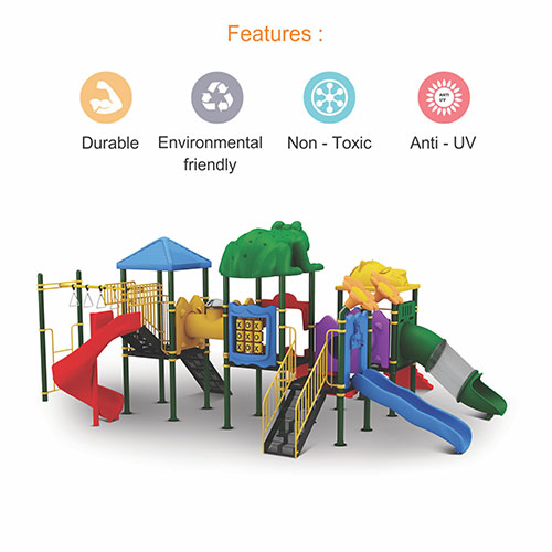 OK PLAY HAZEL - OK Play Nature Series outdoor multiplay structure