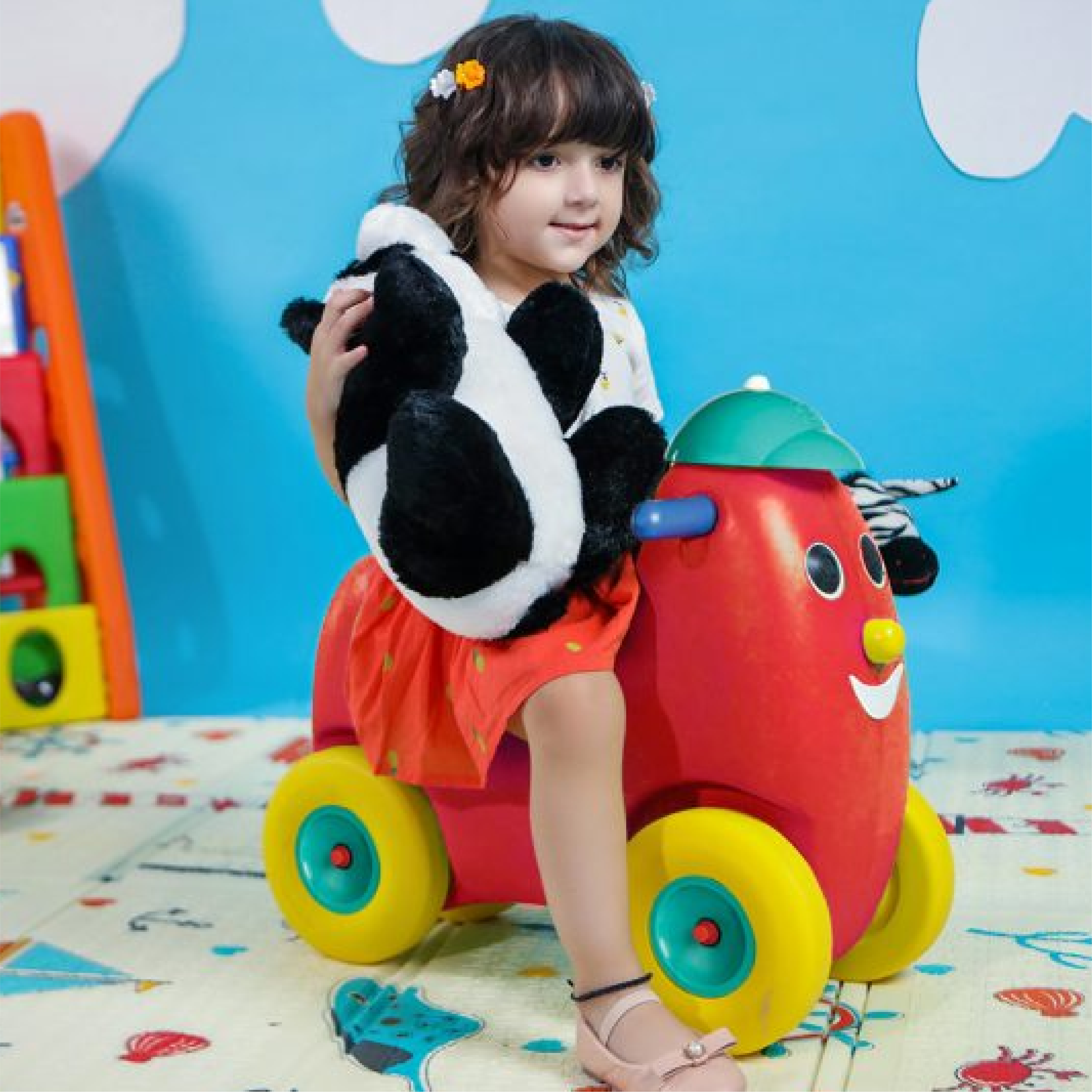 OK PLAY HUMPTY DUMPTY RED - Ride-On Toys