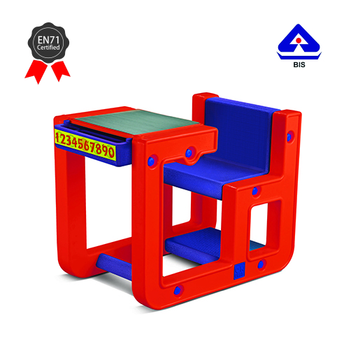 OK Play OK PLAY JACK IN THE BOX SINGLE RED/BLUE - Day-Care Furniture