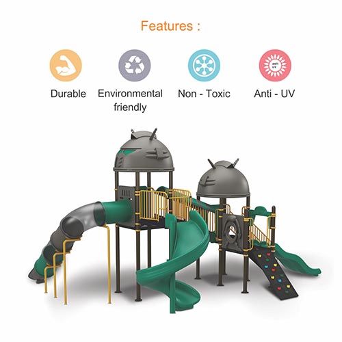 OK PLAY MECHAEL - OK Play Robot Series outdoor multiplay structure