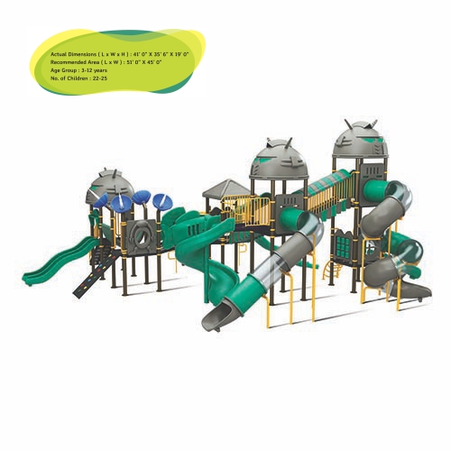 OK PLAY OMEGA - OK Play Robot Series outdoor multiplay structure