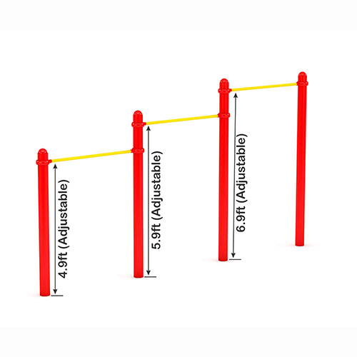 OK PLAY PARALLEL BARS - Outdoor Play Structures