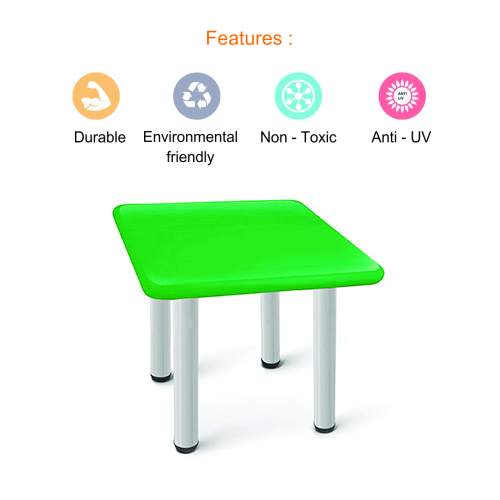 OK Play OK PLAY SQUARE TABLE – GREEN - Teacher-Area Furniture