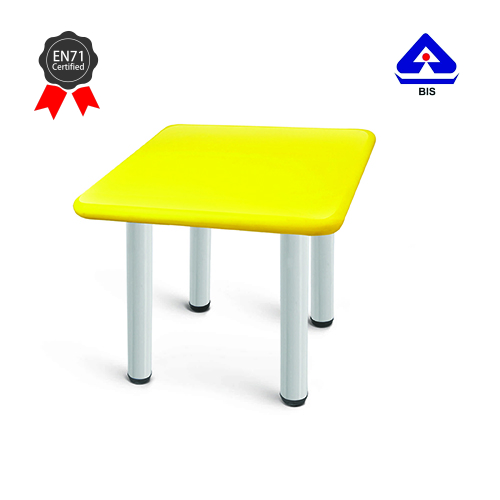 OK Play OK PLAY SQUARE TABLE – YELLOW - Teacher-Area Furniture
