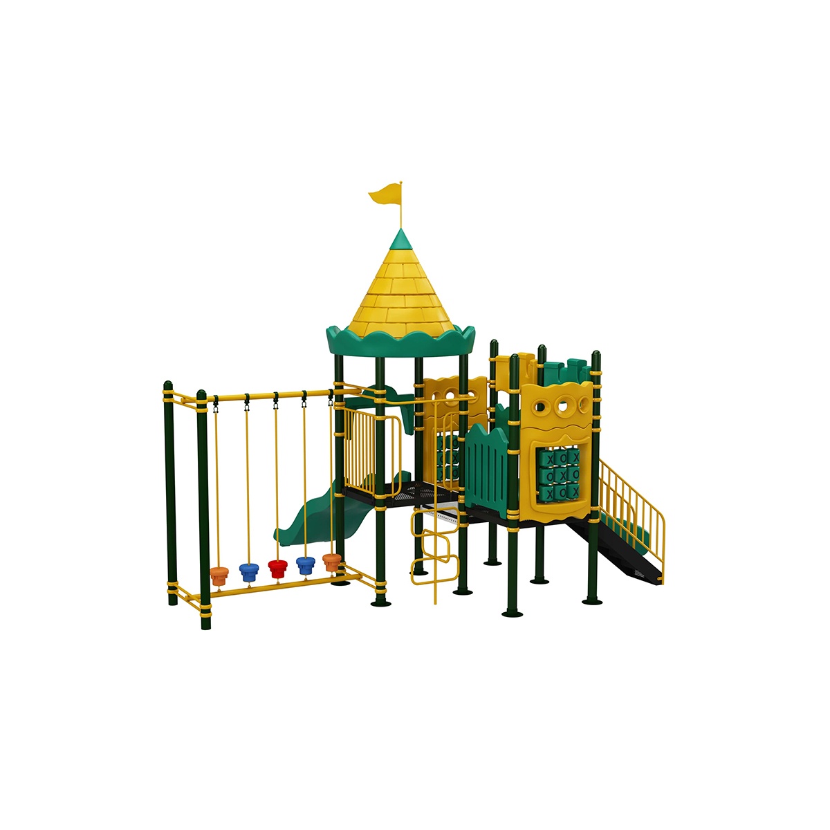 OK Play Tower multiplay unit with slide
