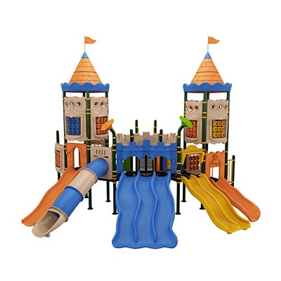 OK PLAY VILLA - OK Play Castle Series outdoor multiplay structure